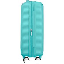 Чемодан-спиннер American Tourister Soundbox Poolside Blue 55 см