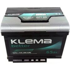 Автомобильный аккумулятор Klema Better 6CТ-65А(0) (65 А·ч)