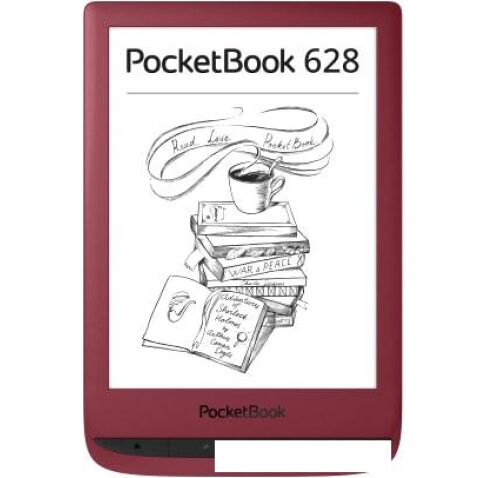 Электронная книга PocketBook 628 (красный)