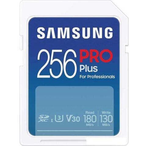 Карта памяти Samsung PRO Plus 2023 SDXC 256GB