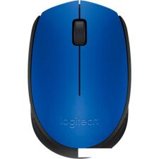 Мышь Logitech M171 Wireless Mouse синий/черный [910-004640]