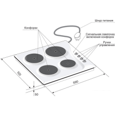 Варочная панель GEFEST 3210 К55