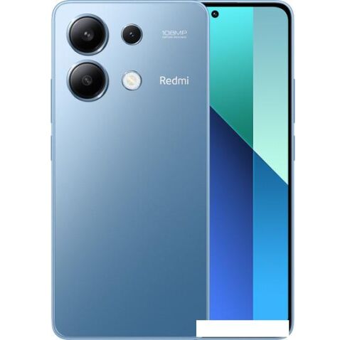 Смартфон Xiaomi Redmi Note 13 6GB/128GB с NFC международная версия (ледяной синий)