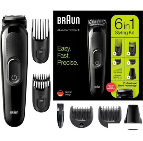 Универсальный триммер Braun MGK3225 Multi-Grooming-Kit