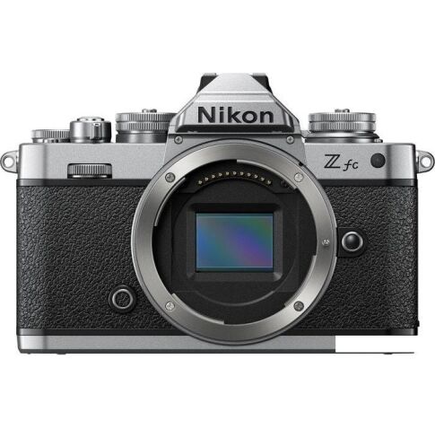 Беззеркальный фотоаппарат Nikon Z fc Body (черный/серебристый)