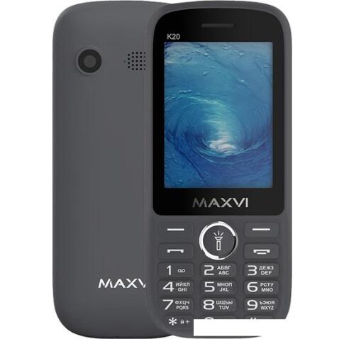 Мобильный телефон Maxvi K20 (серый)