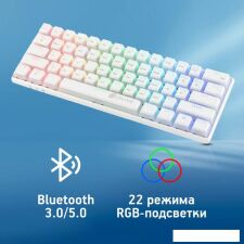 Клавиатура Oklick K763W (белый)