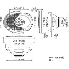 Коаксиальная АС Kenwood KFC-S6966