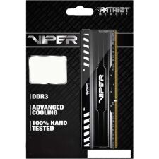 Оперативная память Patriot Viper 3 Black Mamba 8GB DDR3 PC3-12800 (PV38G160C0)