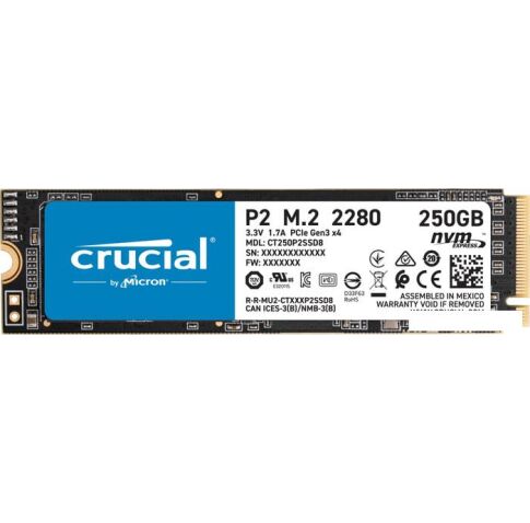 SSD Crucial P2 250GB CT250P2SSD8