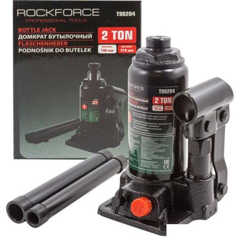 Бутылочный домкрат RockForce RF-T90204(DS) 2т