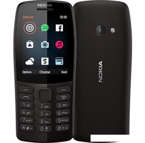 Мобильный телефон Nokia 210 (черный)