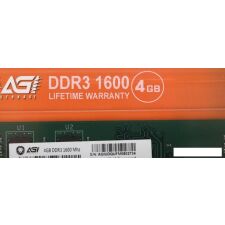 Оперативная память AGI UD128 4ГБ DDR3 1600 МГц AGI160004UD128