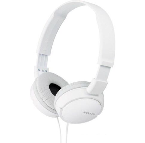 Наушники с микрофоном Sony MDR-ZX110AP (белый)