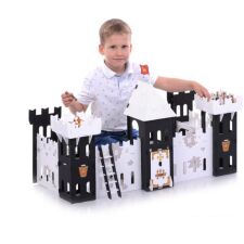 Кукольный домик Krasatoys Крепость Артур 000276 (белый/черный)