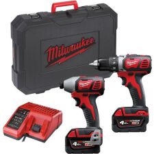 Milwaukee M18 BPP2D-402C 4933447126 (шуруповерт, винтоверт, 2 АКБ, кейс)