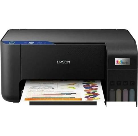 МФУ Epson EcoTank L3219 (ресурс стартовых контейнеров 7500/4500, контейнер 004)