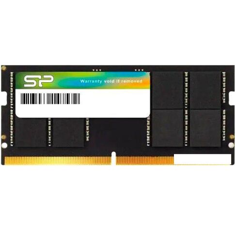 Оперативная память Silicon-Power 16ГБ DDR5 SODIMM 4800 МГц SP016GBSVU480F02