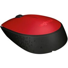 Мышь Logitech M171 Wireless Mouse красный/черный [910-004641]