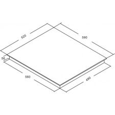 Варочная панель Akpo PIA 60 941 24FZ-1S BL