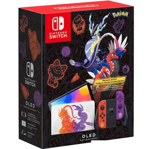 Игровая приставка Nintendo Switch OLED Pokеmon Scarlet and Violet Edition