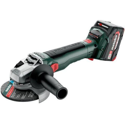 Угловая шлифмашина Metabo W 18 LT BL 11-125 613052510 (с 2-мя АКБ, кейс)