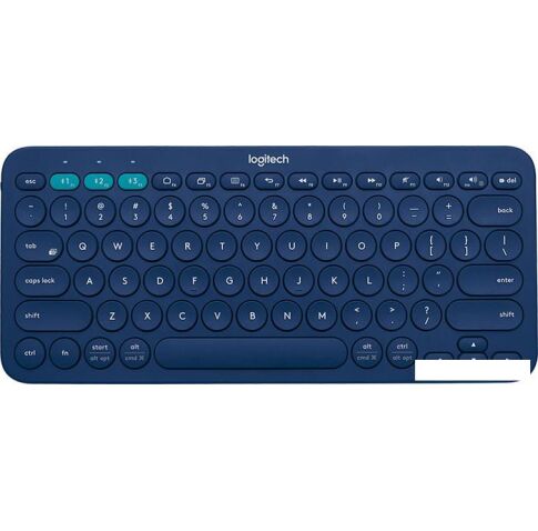 Клавиатура Logitech Multi-Device K380 Bluetooth 920-007597 (синий, нет кириллицы)