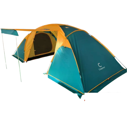 Кемпинговая палатка Следопыт Yukon 4 (оранжевый)