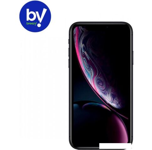 Смартфон Apple iPhone XR 128GB Воcстановленный by Breezy, грейд C (черный)