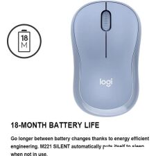 Мышь Logitech M221 (зеленый)