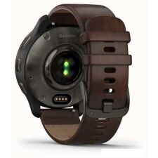 Умные часы Garmin Venu 2 Plus (черный/коричневый)