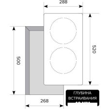 Варочная панель LEX EVH 320-0 BL