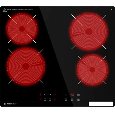 Варочная панель Meferi MEH604BK Light