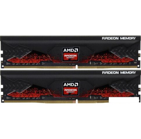 Оперативная память AMD Radeon R9 Gamer Series 2x32GB DDR4 PC4-28800 R9S464G3606U2K