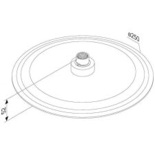 Верхний душ Damixa Scandinavian Pure 936050300