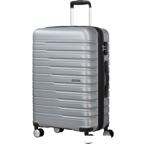 Чемодан-спиннер American Tourister Flashline Sky Silver 67 см