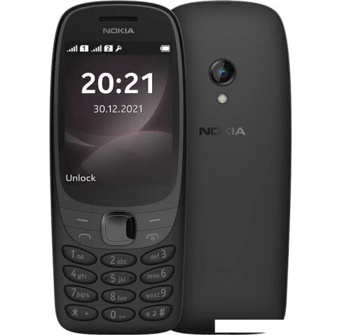 Кнопочный телефон Nokia 6310 (2024) Dual SIM TA-1607 (черный)