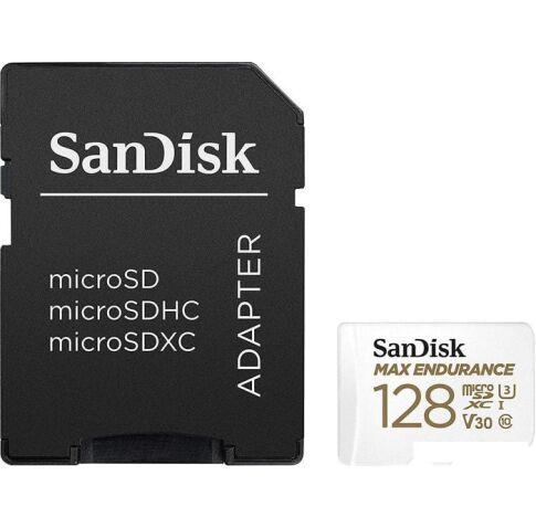 Карта памяти SanDisk microSDXC SDSQQVR-128G-GN6IA 128GB (с адаптером)