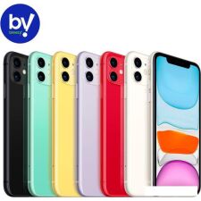 Смартфон Apple iPhone 11 128GB Восстановленный by Breezy, грейд A (белый)