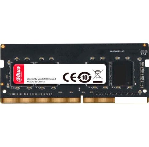 Оперативная память Dahua 16ГБ DDR4 SODIMM 2666 МГц DHI-DDR-C300S16G26