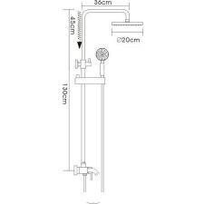 Душевая система FRAP F2416