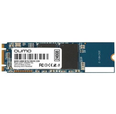 SSD QUMO Novation 3D TLC 240GB Q3DT-240GMSY-M2