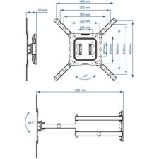 Кронштейн Kromax DIX-18W (белый)