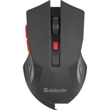 Мышь Defender Accura MM-275 (черный/красный)
