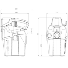 Пылесос Metabo AS 18 L PC Compact