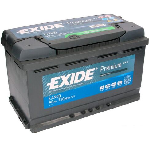 Автомобильный аккумулятор Exide Premium EA900 (90 А·ч)