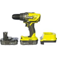 Дрель-шуруповерт Ryobi R18DD3-220S 5133003348 (с 2-мя АКБ 2 Ah, сумка)