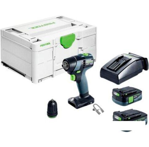 Дрель-шуруповерт Festool TXS 12 2.5-Plus 576873 (с 2-мя АКБ, кейс)