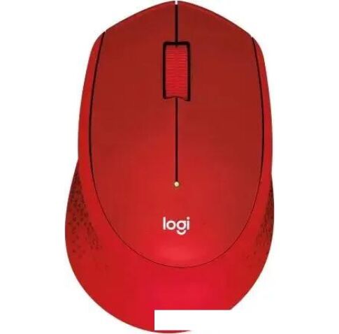 Мышь Logitech M331 Silent Plus (красный)