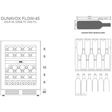 Винный шкаф Dunavox DAUF-45.125DOP.TO